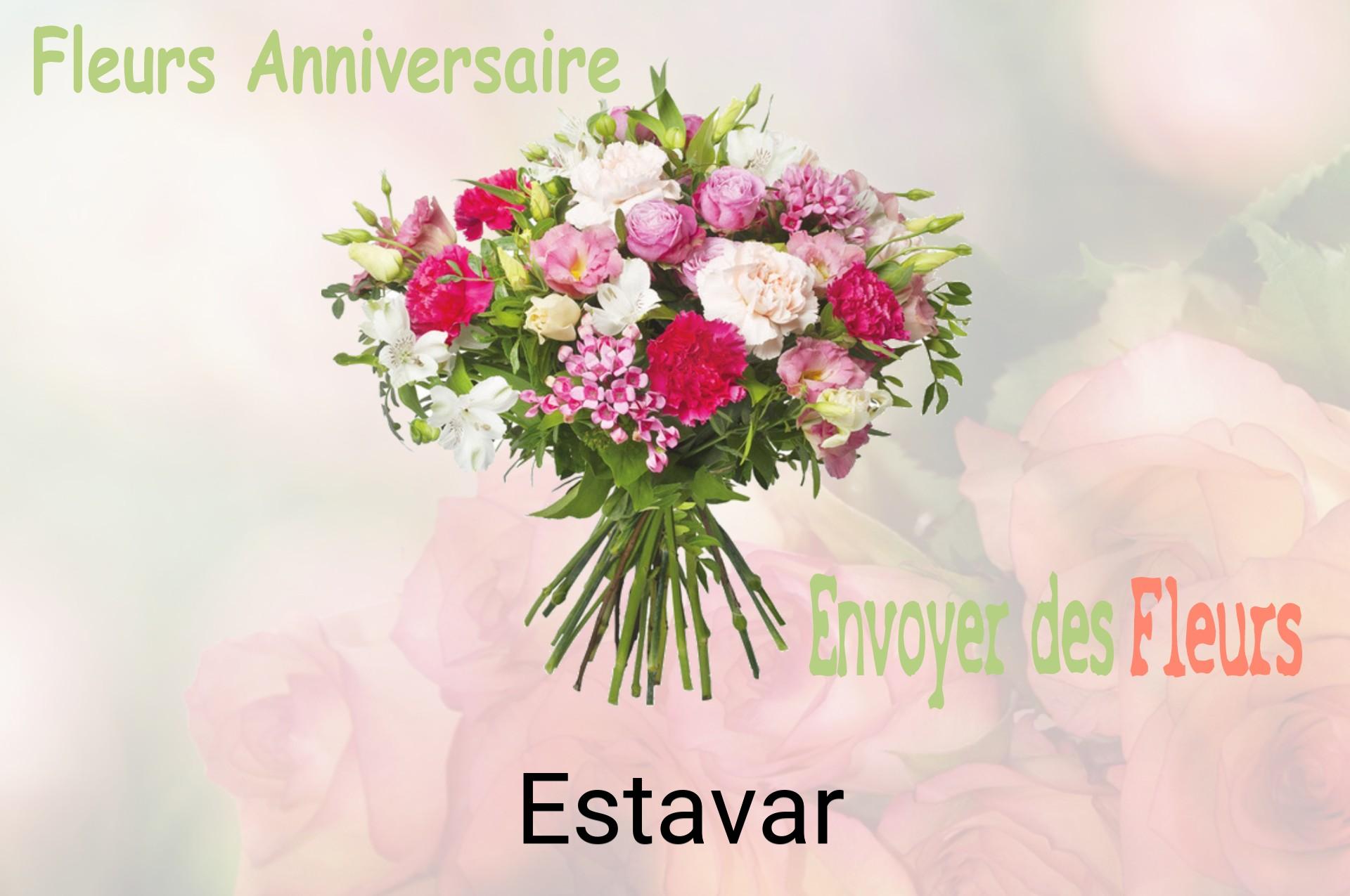Bouquet de fleurs d’anniversaire livré à Estavar